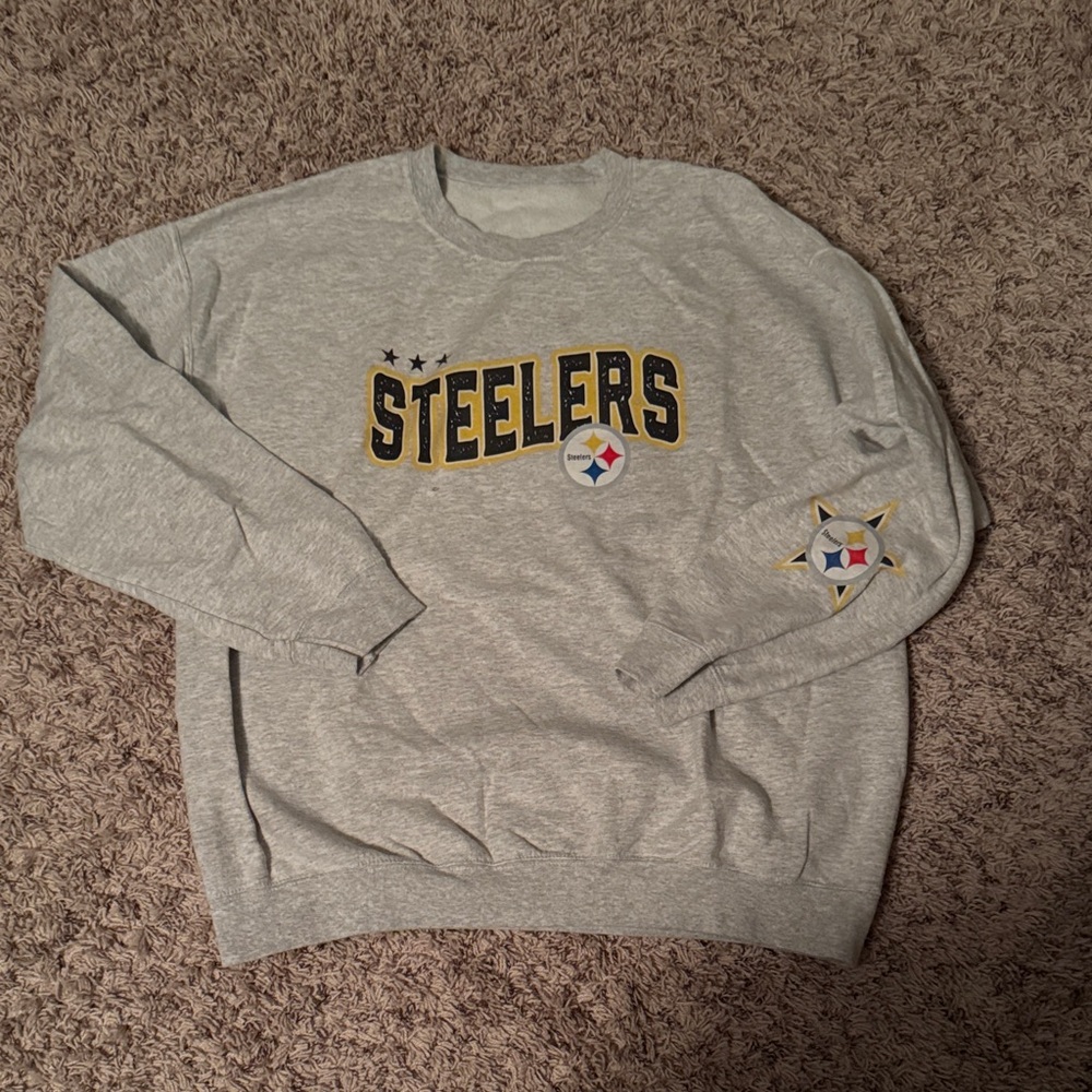 Steelers Gray Sweater